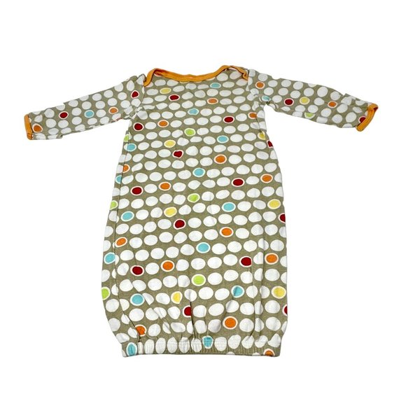 3‎ Baby Sleep Sacks - Light Orange, White, and Grey & White Size 0-3 Month - Picture 2 of 8